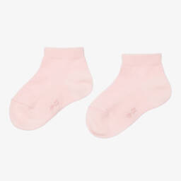 Falke-Pink Cotton Low Ankle Socks | Childrensalon Outlet