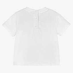 Fendi-Белая футболка для малышей | Childrensalon Outlet