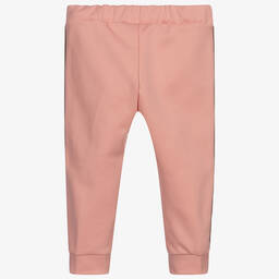 Fendi-Baby Girls Pink Logo Trousers | Childrensalon Outlet