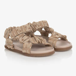 فندي-صندل قماش لون بيج | Childrensalon Outlet