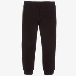 Fendi-Black FF Tape Joggers | Childrensalon Outlet