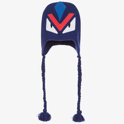 فندي-قبعة صوف للأولاد | Childrensalon Outlet