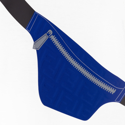 فندي-تيشيرت قطن جيرسي لون أبيض للأولاد | Childrensalon Outlet