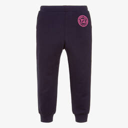 Fendi Special Edition-Girls Cotton FF Logo Joggers | Childrensalon Outlet