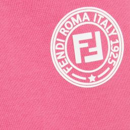 Fendi Special Edition-Girls Cotton FF Logo Joggers | Childrensalon Outlet