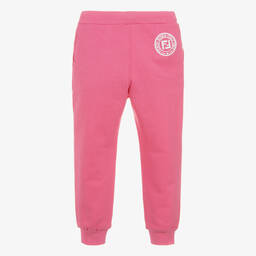 Fendi Special Edition-Girls Cotton FF Logo Joggers | Childrensalon Outlet