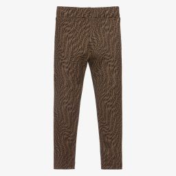 Fendi-Girls FF Vertigo Logo Leggings | Childrensalon Outlet