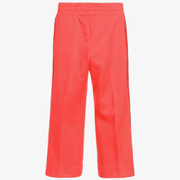 Fendi-Girls Neon Pink Trousers | Childrensalon Outlet