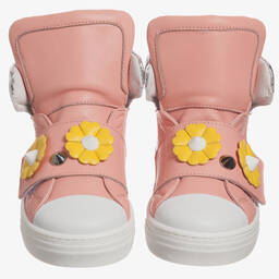 Fendi-Girls Pink Piro-Chan Trainers | Childrensalon Outlet