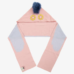 Fendi-Girls Piro-Chan Hat & Scarf | Childrensalon Outlet