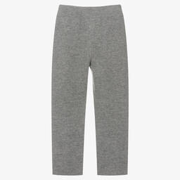 Fendi-Серые джоггеры из шерсти и кашемира FF | Childrensalon Outlet