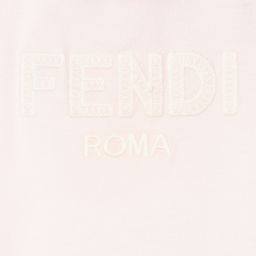 Fendi-Розовая хлопковая футболка для малышей | Childrensalon Outlet