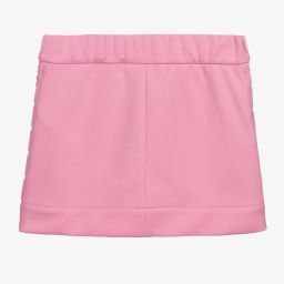 Fendi-Pink Jersey Logo Skirt | Childrensalon Outlet