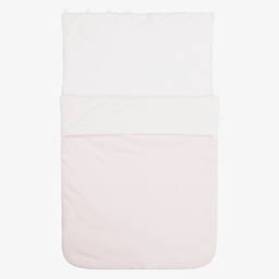 Fendi-Pink Padded Baby Nest (77cm) | Childrensalon Outlet