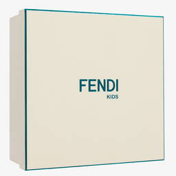 Fendi-Pink & White Babysuit Gift Set | Childrensalon Outlet