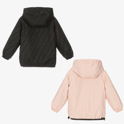 Fendi-Reversible Waterproof Jacket | Childrensalon Outlet