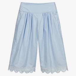 Fendi-Голубые кюлоты для подростков | Childrensalon Outlet