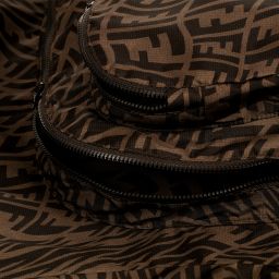 Fendi-Teen FF Logo Back Pack Jacket | Childrensalon Outlet