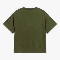 Fendi-Teen Fisheye Logo T-Shirt | Childrensalon Outlet