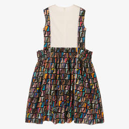 Fendi-Teen Girls FF Logo Dress  | Childrensalon Outlet