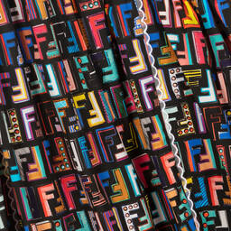 Fendi-Teen Girls FF Logo Dress  | Childrensalon Outlet