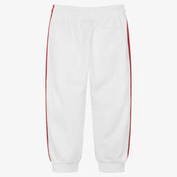 Fendi-White Cotton Joggers | Childrensalon Outlet