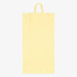 فندي-Yellow FF Logo Fold-Up Towel (146cm) | Childrensalon Outlet