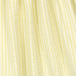 فينا إيجيريك-Baby Girls Green Cotton Seersucker Dress | Childrensalon Outlet