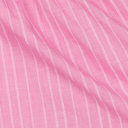 فينا إيجيريك-Girls Pink Striped Cotton Dress | Childrensalon Outlet