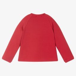 فينا إيجيريك-Girls Red CottonTop | Childrensalon Outlet
