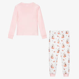 Flower Fairies™ by Childrensalon-Girls Blush & Ivory Cotton Sleepwear | Childrensalon Outlet