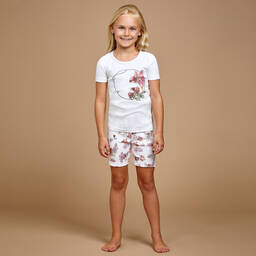 Flower Fairies™ by Childrensalon-Girls Cotton Short Pyjamas | Childrensalon Outlet