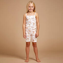 Flower Fairies™ by Childrensalon-Girls Cotton Short Pyjamas | Childrensalon Outlet