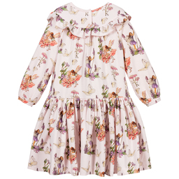 Flower Fairies™ by Childrensalon-Girls Pink Cotton Dress | Childrensalon Outlet