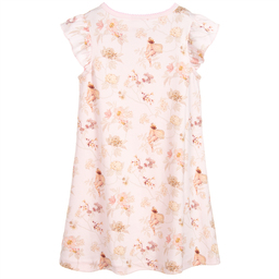 فلاور فيريز باي تشلدرن صالون-قميص نوم قطن لون زهري للبنات | Childrensalon Outlet