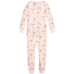 فلاور فيريز باي تشلدرن صالون-بيجاما قطن لون زهري للبنات | Childrensalon Outlet