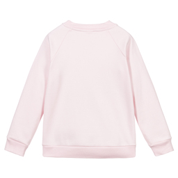Flower Fairies™ by Childrensalon-Girls Pink Cotton Sweatshirt | Childrensalon Outlet