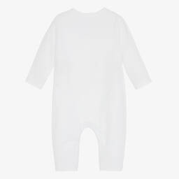 Flower Fairies™ by Childrensalon-Girls White Cotton Romper | Childrensalon Outlet