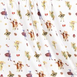 Flower Fairies™ by Childrensalon-White Cotton Blanket (70cm) | Childrensalon Outlet