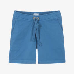 Foque-Шорты из голубого твила для мальчиков | Childrensalon Outlet