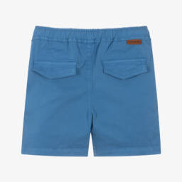 Foque-Шорты из голубого твила для мальчиков | Childrensalon Outlet