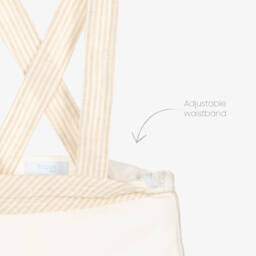 Foque-Бежевый льняной-хлопковый комплект для мальчиков | Childrensalon Outlet