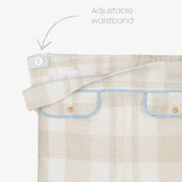 Foque-Boys Classic Blue & Beige Ensemble | Childrensalon Outlet