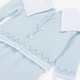 Foque-Комплект для мальчиков из хлопкового трикотажа синий | Childrensalon Outlet