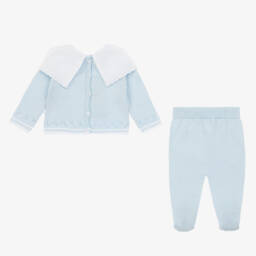 Foque-Комплект для мальчиков из хлопкового трикотажа синий | Childrensalon Outlet