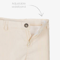 Foque-Boys Linen Blend Striped Ensemble | Childrensalon Outlet