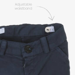 Foque-Синие хлопковые шорты для мальчиков | Childrensalon Outlet