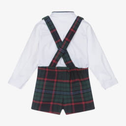 Foque-Boys Tartan Check Shorts Outfit | Childrensalon Outlet