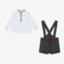 Foque-Boys Tartan Check Shorts Outfit | Childrensalon Outlet