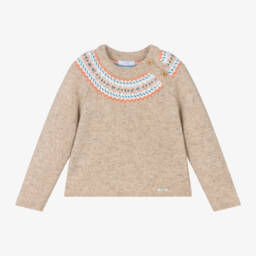Foque-Boys Woollen Fair Isle Pullover | Childrensalon Outlet